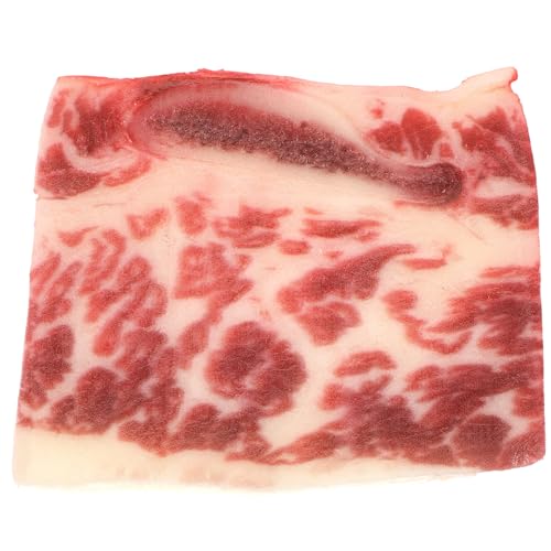 Gogogmee Lebensechtes Fake Meat Modell Realistisch Simuliertes Rindfleisch Dekoration Wasserfestes Küchen dekoobjekt Langlebiges Restaurant Requisit Detailgetreuer Fake Cooked Beef Block Gogogmee Lebensechtes Fake Meat Modell Realistisch Simuliertes Rindfleisch Dekoration Wasserfestes Küchen dekoobjekt Langlebiges Restaurant Requisit Detailgetreuer Fake Cooked Beef Block von Gogogmee