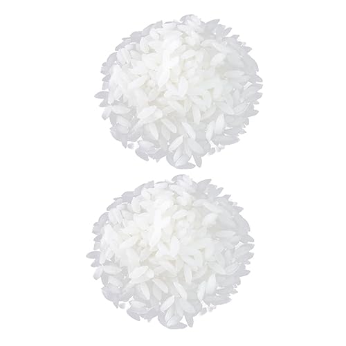 Gogogmee Lebensechtes Künstliches Reismodell Dekoratives Fake Rice Ornament aus Langlebigem Kunststoff für Food Fotografie Gastronomie Deko Bäckerei Schaufenster und Kreative Gogogmee Lebensechtes Künstliches Reismodell Dekoratives Fake Rice Ornament aus Langlebigem Kunststoff für Food Fotografie Gastronomie Deko Bäckerei Schaufenster und Kreative von Gogogmee