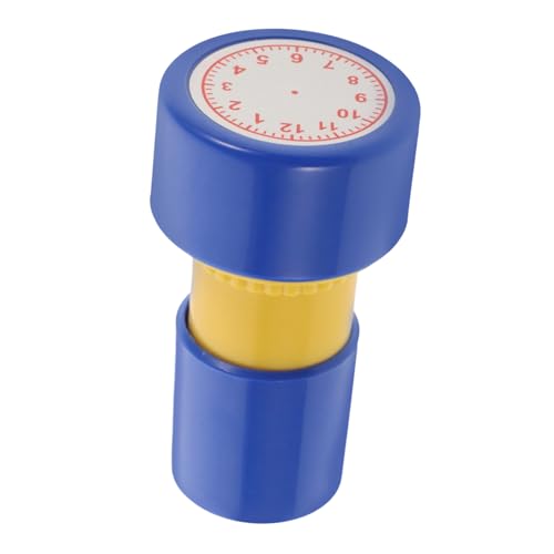 Gogogmee Lernstempel zur Uhrzeit Erkennung Stempel für Unterricht Interaktive Zeiterkennungshilfe für Zuhause und Schule Design von Gogogmee