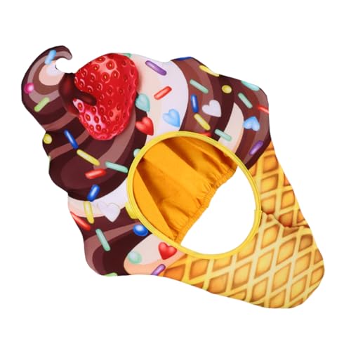 Gogogmee Lustiger Eiscreme Kostüm Hut Dekorative Food Party Kopfbedeckung Wiederverwendbar Bequem für Karneval Halloween und Themenpartys Gogogmee Lustiger Eiscreme Kostüm Hut Dekorative Food Party Kopfbedeckung Wiederverwendbar Bequem für Karneval Halloween und Themenpartys von Gogogmee