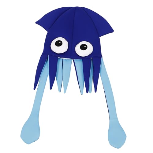 Gogogmee Lustiger Octopus Kostümhut aus Vierfarbigem Samt für Halloween Karneval Cosplay und Party Originelle Kopfbedeckung mit Lebendigem Design für Erwachsene Gogogmee Lustiger Octopus Kostümhut aus Vierfarbigem Samt für Halloween Karneval Cosplay und Party Originelle Kopfbedeckung mit Lebendigem Design für Erwachsene von Gogogmee