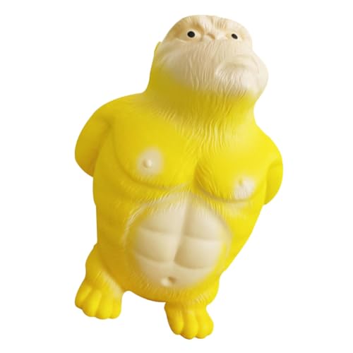 Gogogmee Lustiges Gorilla Knautschspielzeug Stressabbau und Druckentlastung Flexibles Tragbares Cartoon Entspannungs für Erwachsene für Büro Schule und Zuhause Gogogmee Lustiges Gorilla Knautschspielzeug Stressabbau und Druckentlastung Flexibles Tragbares Cartoon Entspannungs für Erwachsene für Büro Schule und Zuhause von Gogogmee