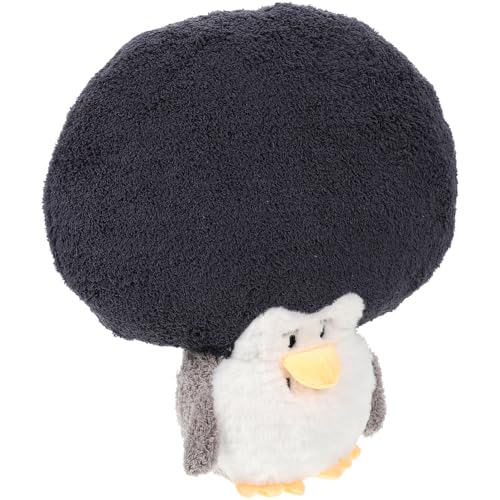 Gogogmee Lustiges Plüschtier Pinguin mit Großem Kopf Weiches Waschbares Kuscheltier für Niedliches Dekoratives Stofftier für Schlafzimmer und Büro von Gogogmee