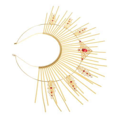 Gogogmee Mädchen Kostüm Haarband Dekoratives Stirnband für Engagement Partys und Wettbewerbe Exquisites DIY Accessoire aus Langlebigem Material Leicht und Tragbar Gogogmee Mädchen Kostüm Haarband Dekoratives Stirnband für Engagement Partys und Wettbewerbe Exquisites DIY Accessoire aus Langlebigem Material Leicht und Tragbar von Gogogmee