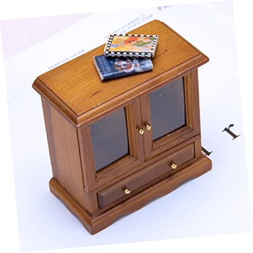 Gogogmee Maßstab Holz Miniatur Kabinett Puppenhaus Dekoration Robust Interessantes Zubehör für Miniaturfans Gogogmee Maßstab Holz Miniatur Kabinett Puppenhaus Dekoration Robust Interessantes Zubehör für Miniaturfans von Gogogmee