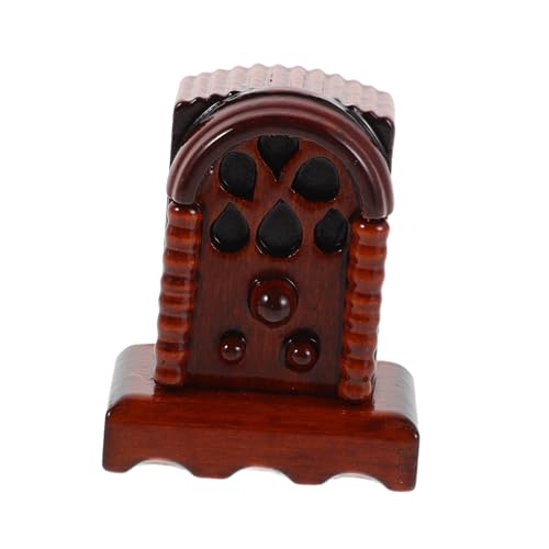Gogogmee Maßstab Holzspielzeug Vintage Puppenhaus Zubehör Robust Kreativ Für Sammler von Gogogmee