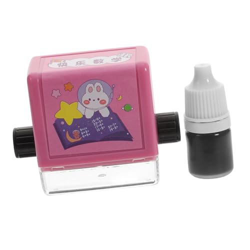 Gogogmee Mathe Rollstempel für Lehrer Tragbarer Mathe Stempel für Grundschule Rollstempel für Addition Subtraktion Multiplikation Division Lernspielzeug für Kinder Gogogmee Mathe Rollstempel für Lehrer Tragbarer Mathe Stempel für Grundschule Rollstempel für Addition Subtraktion Multiplikation Division Lernspielzeug für Kinder von Gogogmee