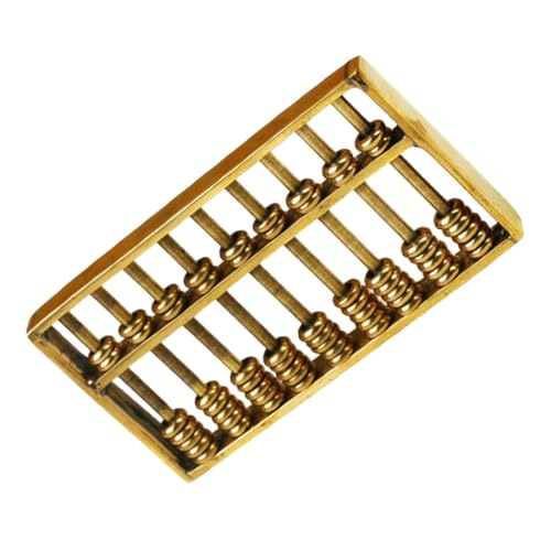 Gogogmee Messing Miniatur Retro Zählhilfe Vintage Chinesische Dekoration für Schreibtisch Büro Zuhause Glücksbringer Ornamente Gogogmee Messing Miniatur Retro Zählhilfe Vintage Chinesische Dekoration für Schreibtisch Büro Zuhause Glücksbringer Ornamente von Gogogmee