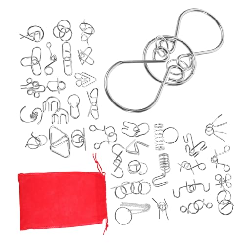 Gogogmee Metall Gehirn Puzzle Teaser Teilig Langlebig für Konzentration Kritisches Kognitives Training Intelligenzspielzeug für Schüler und Erwachsene Gogogmee Metall Gehirn Puzzle Teaser Teilig Langlebig für Konzentration Kritisches Kognitives Training Intelligenzspielzeug für Schüler und Erwachsene von Gogogmee