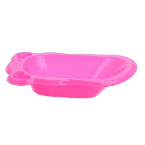 Gogogmee Mini Badewanne für Puppenhaus Leichtes Kunststoff Badezimmerzubehör Kreatives Rollenspiel mit Einzigartigen Accessoires Tragbar für Niedliches Design Gogogmee Mini Badewanne für Puppenhaus Leichtes Kunststoff Badezimmerzubehör Kreatives Rollenspiel mit Einzigartigen Accessoires Tragbar für Niedliches Design von Gogogmee