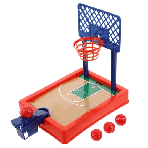 Gogogmee Mini Basketballspielzeug aus Kunststoff Interaktives Mini Finger Basketball Spiel Desktop Sportspiel für Büro und Zuhause Fördert Hand Auge Koordination Party und Klassenzimmer Gogogmee Mini Basketballspielzeug aus Kunststoff Interaktives Mini Finger Basketball Spiel Desktop Sportspiel für Büro und Zuhause Fördert Hand Auge Koordination Party und Klassenzimmer von Gogogmee