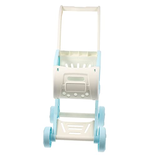 Gogogmee Mini Einkaufswagen für Simulierter Handwagen für Dekoration mit Beweglichen Rädern und Ergonomischem Griff von Gogogmee