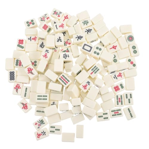 Gogogmee Mini Mahjong Set U Förmige Tragbares Chinesisches mit Solidem Fein Graviertem Material Leichtes Kompaktes Mahjong Kit für Zuhause Party und Reisen Entspannendes Gesellschaftsspiel Gogogmee Mini Mahjong Set U Förmige Tragbares Chinesisches mit Solidem Fein Graviertem Material Leichtes Kompaktes Mahjong Kit für Zuhause Party und Reisen Entspannendes Gesellschaftsspiel von Gogogmee