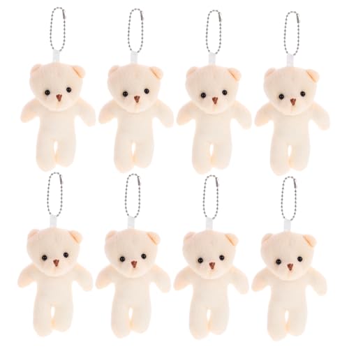 Gogogmee Mini Plüschbär Anhänger Kuscheltier Schlüsselanhänger Weicher Plüschbär Deko Charm Vielseitiges Mini Stofftier für Geburtstag Party und Wohnraumdeko Gogogmee Mini Plüschbär Anhänger Kuscheltier Schlüsselanhänger Weicher Plüschbär Deko Charm Vielseitiges Mini Stofftier für Geburtstag Party und Wohnraumdeko von Gogogmee
