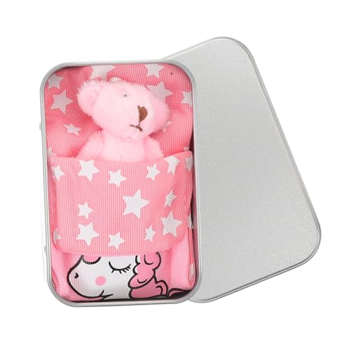 Gogogmee Mini Plüschbär in Dose Süßer Taschenbär für Kinderzimmer Dekoration und Partys Handgefertigtes Mini Kuscheltier aus Robustem Plüsch und Bezauberndes Gogogmee Mini Plüschbär in Dose Süßer Taschenbär für Kinderzimmer Dekoration und Partys Handgefertigtes Mini Kuscheltier aus Robustem Plüsch und Bezauberndes von Gogogmee
