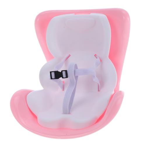 Gogogmee Mini Puppensitz Autozubehör Realistischer Sicherheitsautositz für Puppen Hellrosa Vielseitige Dekoration für Auto Innenraum und Spielzimmer Kompaktes Design für Puppenliebhaber Gogogmee Mini Puppensitz Autozubehör Realistischer Sicherheitsautositz für Puppen Hellrosa Vielseitige Dekoration für Auto Innenraum und Spielzimmer Kompaktes Design für Puppenliebhaber von Gogogmee
