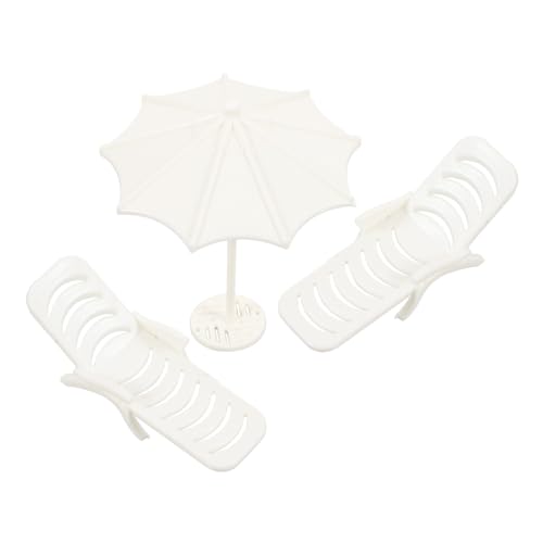Gogogmee Mini Strandstuhl Deko Puppenhaus Garten DIY Outdoor Szenen Miniaturmöbel Zubehör Gogogmee Mini Strandstuhl Deko Puppenhaus Garten DIY Outdoor Szenen Miniaturmöbel Zubehör von Gogogmee