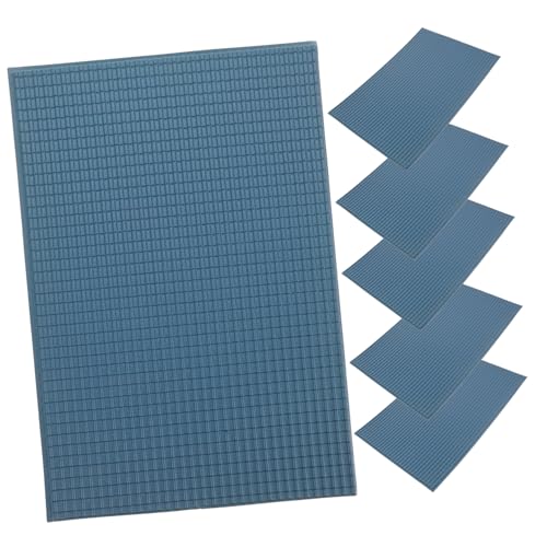 Gogogmee 6er-Pack Miniatur-dachziegel Simulations-dachziegel Für Sandtisch Miniatur-baumaterialien Lebensechte Dachziegel Aus Ton Bildung Für Jungen Und Mädchen von Gogogmee