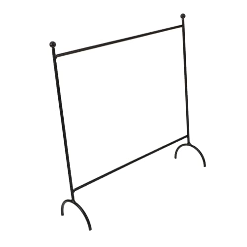 Gogogmee Miniatur Eisen Kleiderhalter für Puppenkleider Stilvoller Puppen Kleiderständer Robustes Möbel Zubehör Elegantes Design für Puppenhaus und Sammlungen Schwarz von Gogogmee