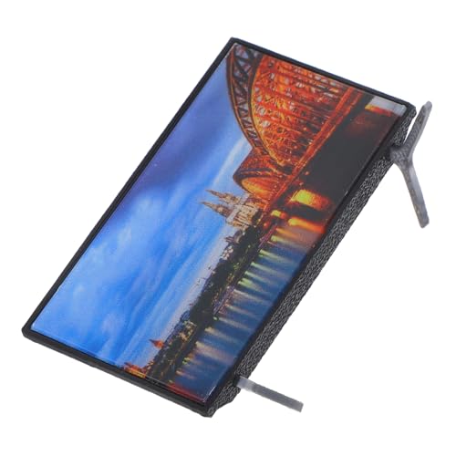 Gogogmee Miniatur Fernseher für Puppenhaus Detailliertes Modell für Wohnraumdekoration Robustes Accessoire für Kleine Räume und Kreative Szenen von Gogogmee