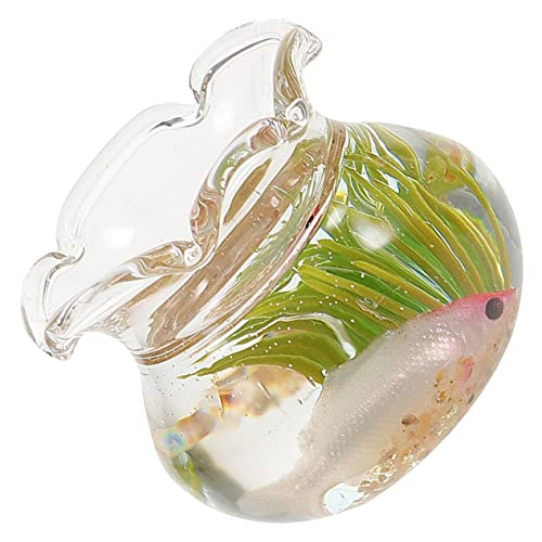 Gogogmee Miniatur Goldfischtank aus Runde Koi Dekoration für Miniaturhäuser für und Puppenhaus Zubehör Farbvariationen Hochwertige Verarbeitung Gogogmee Miniatur Goldfischtank aus Runde Koi Dekoration für Miniaturhäuser für und Puppenhaus Zubehör Farbvariationen Hochwertige Verarbeitung von Gogogmee