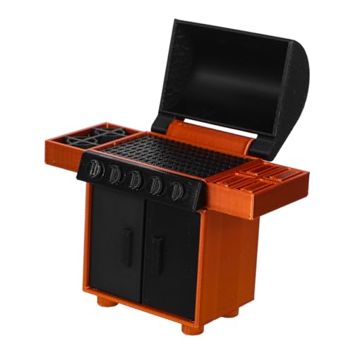 Gogogmee Miniatur Grill Modell BBQ Griller Puppenhaus Zubehör Filigranes Barbecue Rack für Outdoor Camping Szenen Robustes Leicht zu Reinigendes Puppenhaus Küchenaccessoire Gogogmee Miniatur Grill Modell BBQ Griller Puppenhaus Zubehör Filigranes Barbecue Rack für Outdoor Camping Szenen Robustes Leicht zu Reinigendes Puppenhaus Küchenaccessoire von Gogogmee