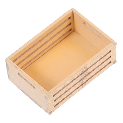 Gogogmee Miniatur Holz Aufbewahrungskorb Puppenhaus Möbel Miniaturkorb für Mini Haus Dekoration Kreativer Holzrahmen für Puppenhaus DIY Zubehör Gogogmee Miniatur Holz Aufbewahrungskorb Puppenhaus Möbel Miniaturkorb für Mini Haus Dekoration Kreativer Holzrahmen für Puppenhaus DIY Zubehör von Gogogmee