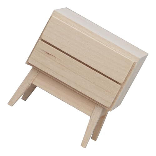 Gogogmee Miniatur Holzschrank für Puppenhaus Dekoratives Kleines Modellmöbel Kompakt und Tragbar Stilvoll Gestalteter Nachttisch für Miniatur Dekoration und Fotorequisiten Gogogmee Miniatur Holzschrank für Puppenhaus Dekoratives Kleines Modellmöbel Kompakt und Tragbar Stilvoll Gestalteter Nachttisch für Miniatur Dekoration und Fotorequisiten von Gogogmee