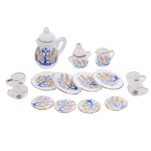 Gogogmee Miniatur Kaffeetasse Tassen Miniatur Teekanne Mini Keramikspielzeug Kleiner Becher Kleiner Kaffeebecher Teekannen Mini Teller Tasse Gogogmee Miniatur Kaffeetasse Tassen Miniatur Teekanne Mini Keramikspielzeug Kleiner Becher Kleiner Kaffeebecher Teekannen Mini Teller Tasse von Gogogmee