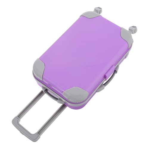 Gogogmee Miniatur Koffer Puppenzubehör Mini Reisetrolley für Puppenhaus Dekoration Tragbarer Aufbewahrungskoffer mit Innenfächern für Kleidung Schuhe Zubehör Leicht und Realistisch Rosa Gogogmee Miniatur Koffer Puppenzubehör Mini Reisetrolley für Puppenhaus Dekoration Tragbarer Aufbewahrungskoffer mit Innenfächern für Kleidung Schuhe Zubehör Leicht und Realistisch Rosa von Gogogmee