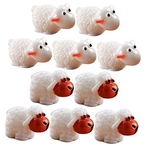 Gogogmee Miniatur Lammfiguren 20 Stück Cartoon Schaf Ornamente Harz Weiß Kleine Tierfiguren für Feengarten Blumentopf Gartendeko Zubehör Selbstgemacht Landschaftsdeko Kleiner Lamm Bastelarbeiten Gogogmee Miniatur Lammfiguren 20 Stück Cartoon Schaf Ornamente Harz Weiß Kleine Tierfiguren für Feengarten Blumentopf Gartendeko Zubehör Selbstgemacht Landschaftsdeko Kleiner Lamm Bastelarbeiten von Gogogmee