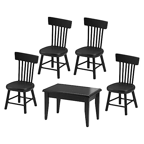 Gogogmee 12 Maßstab Tisch Und 4 Stühle Mini öbel Für Kreative Szenen Ideales Für Und Miniatur Liebhaber Gogogmee 12 Maßstab Tisch Und 4 Stühle Mini öbel Für Kreative Szenen Ideales Für Und Miniatur Liebhaber von Gogogmee