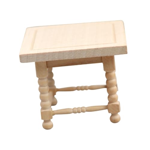 Gogogmee Miniatur Möbelstück für Puppenhaus Europäischer Stil Kleiner Tisch für Mini Haus Dekoration Realistisches Kreatives Zubehör für Mini Wohnungen Gogogmee Miniatur Möbelstück für Puppenhaus Europäischer Stil Kleiner Tisch für Mini Haus Dekoration Realistisches Kreatives Zubehör für Mini Wohnungen von Gogogmee