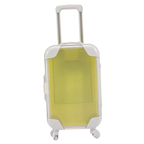 Gogogmee Miniatur Puppen Koffer Langlebiger Mini Reisegepäck Koffer in Detailgetreu Kompakt und Robust als Mini Haus Dekoration für Puppenhäuser von Gogogmee