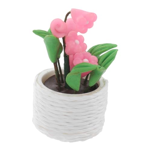 Gogogmee Miniatur Puppenhaus Pflanze Miniatur Bonsai Modell Kleine Topfpflanze Micro Landscape Accessory für Puppenhaus Dekoration Gogogmee Miniatur Puppenhaus Pflanze Miniatur Bonsai Modell Kleine Topfpflanze Micro Landscape Accessory für Puppenhaus Dekoration von Gogogmee