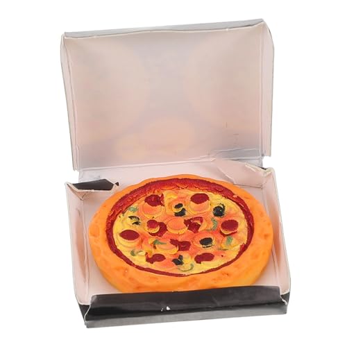 Gogogmee Miniatur Puppenhaus Pizza Box Schwarz Realistisch Kleines Takeout Zubehör für Sammler Vielfältig Platzierbar Dekorativ Gogogmee Miniatur Puppenhaus Pizza Box Schwarz Realistisch Kleines Takeout Zubehör für Sammler Vielfältig Platzierbar Dekorativ von Gogogmee