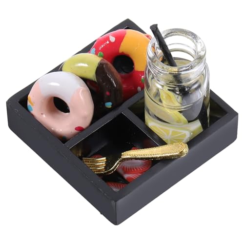 Gogogmee Miniatur Puppenhaus Snack Modell für Nachmittagstee Simulation Kleine Essensdekoration Puppenhaus Sammlung Miniatur Teetasse Gogogmee Miniatur Puppenhaus Snack Modell für Nachmittagstee Simulation Kleine Essensdekoration Puppenhaus Sammlung Miniatur Teetasse von Gogogmee