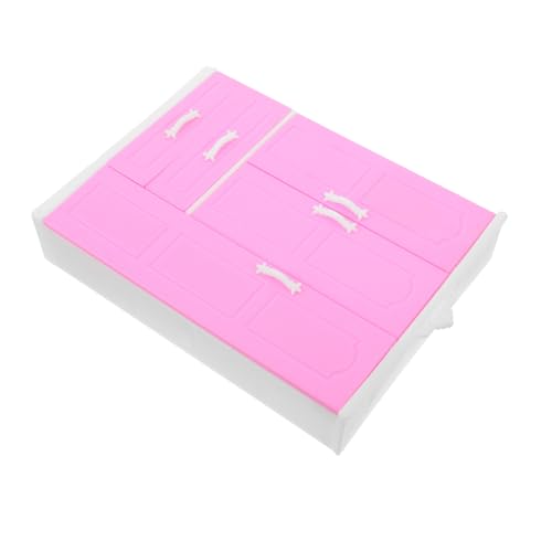 Gogogmee Miniatur Puppenschrank Kleiderschrank für Puppenhaus Kompakter Prinzessin Stil Schrank mit Multifunktionaler Aufbewahrung Realistische Details Vielseitig für Puppenkleidung und Gogogmee Miniatur Puppenschrank Kleiderschrank für Puppenhaus Kompakter Prinzessin Stil Schrank mit Multifunktionaler Aufbewahrung Realistische Details Vielseitig für Puppenkleidung und von Gogogmee