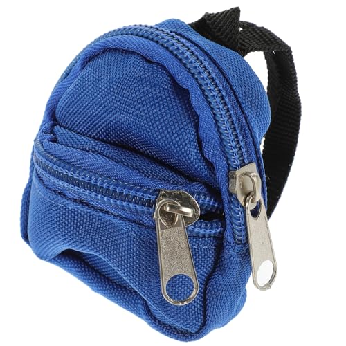 Gogogmee Miniatur Rucksackmodell für Puppenhäuser Dekorativer Mini Rucksack aus Langlebigem Material für Fotografie Requisiten und Dekoration Lebensechte von Gogogmee