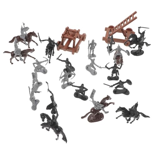Gogogmee Miniatur Soldaten Figuren aus Robustem Detailreiche Mittelalterliche Kavallerie Modelle Vielseitige Miniatur Menschen Figuren für Dekoration und Sammlung Sichere Ungiftige Farben Gogogmee Miniatur Soldaten Figuren aus Robustem Detailreiche Mittelalterliche Kavallerie Modelle Vielseitige Miniatur Menschen Figuren für Dekoration und Sammlung Sichere Ungiftige Farben von Gogogmee