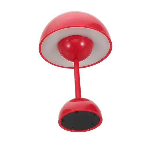 Gogogmee Miniatur Tischlampe Vintage Puppenhaus Lampe Rote Simulation LED Beleuchtung Ohne Batterie Handarbeit Dekoration Für Puppenmöbel Schlafzimmer Wohnzimmer Gogogmee Miniatur Tischlampe Vintage Puppenhaus Lampe Rote Simulation LED Beleuchtung Ohne Batterie Handarbeit Dekoration Für Puppenmöbel Schlafzimmer Wohnzimmer von Gogogmee