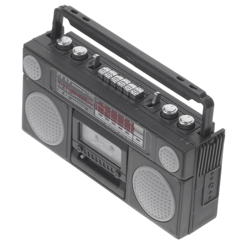 Gogogmee Miniaturradio Modell für Puppenhaus Retro Design Langlebig für Landschaftsdekoration und Kreative Spielwelten für Mini Häuser Gogogmee Miniaturradio Modell für Puppenhaus Retro Design Langlebig für Landschaftsdekoration und Kreative Spielwelten für Mini Häuser von Gogogmee