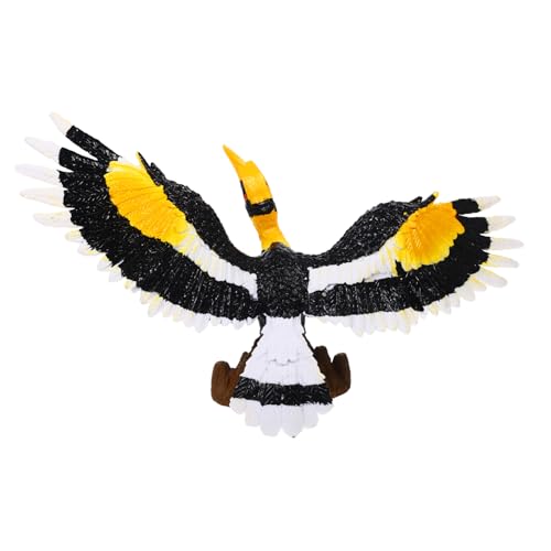 Gogogmee -Modell Künstliches Vogelmodell Vogelskulpturmodell Bücherregal Tierdekor für kinderspielzeug Schreibtisch-Nashornvogelmodelle Gartenvogelstatue Plastik Gogogmee -Modell Künstliches Vogelmodell Vogelskulpturmodell Bücherregal Tierdekor für kinderspielzeug Schreibtisch-Nashornvogelmodelle Gartenvogelstatue Plastik von Gogogmee