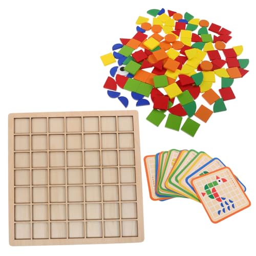 Gogogmee Montessori Holzpuzzle Teiliges Geometrische Musterblöcke aus Natürlichem Holz Fördert Formenerkennung Logisches und Feinmotorik Pädagogisches Lernspielzeug für Kleinkinder und Gogogmee Montessori Holzpuzzle Teiliges Geometrische Musterblöcke aus Natürlichem Holz Fördert Formenerkennung Logisches und Feinmotorik Pädagogisches Lernspielzeug für Kleinkinder und von Gogogmee