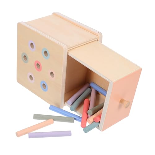 Gogogmee Montessori Holzspielzeug Farb Sortierbox Lernspiel für Kleinkinder Form und Farbenzuordnung Feinmotorische Pädagogisches Sensorikspielzeug für Junge Mädchen und Vorschulkinder Gogogmee Montessori Holzspielzeug Farb Sortierbox Lernspiel für Kleinkinder Form und Farbenzuordnung Feinmotorische Pädagogisches Sensorikspielzeug für Junge Mädchen und Vorschulkinder von Gogogmee