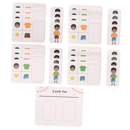 Gogogmee Montessori Lernspielzeug Gehirntrainer Karten für Kognitive Fähigkeiten Logisches Denken Aufmerksamkeitstraining Interaktives Familienspiel Pädagogisches Kartenspiel für Gogogmee Montessori Lernspielzeug Gehirntrainer Karten für Kognitive Fähigkeiten Logisches Denken Aufmerksamkeitstraining Interaktives Familienspiel Pädagogisches Kartenspiel für von Gogogmee