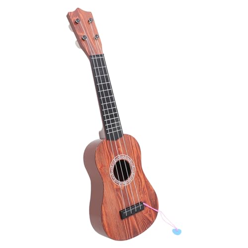 Gogogmee Musikinstrument Ukulele Gitarre Holzoptik für Anfänger Kreatives für Jahre Fördert Musikalische Fähigkeiten und Rhythmusgefühl Zufälliges Design von Gogogmee