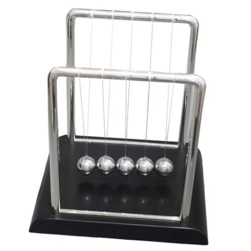 Gogogmee Newton Kugel aus Metall Kreatives Kinetisches Schreibtischspielzeug Stilvolle Balance Dekoration für Büro Wohnzimmer Schlafzimmer Pädagogisches Wissenschafts Craft Gogogmee Newton Kugel aus Metall Kreatives Kinetisches Schreibtischspielzeug Stilvolle Balance Dekoration für Büro Wohnzimmer Schlafzimmer Pädagogisches Wissenschafts Craft von Gogogmee