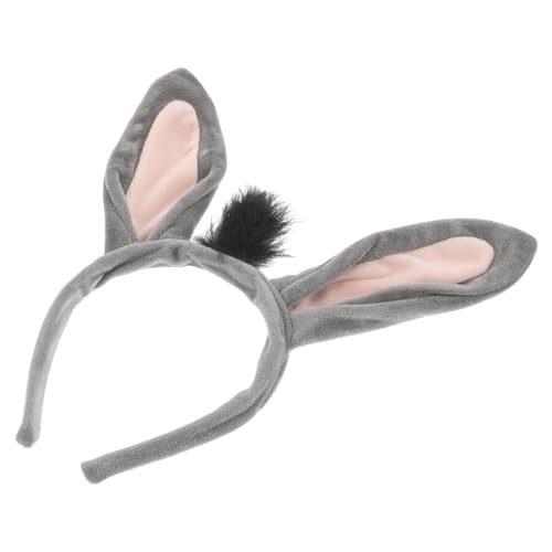 Gogogmee Niedliches Donkey Ears Headband aus Weichem Plüsch Elastisches Tierohren Haarband für Damen Vielseitiges Accessoire für Kostüme Karneval Party und Cosplay Gogogmee Niedliches Donkey Ears Headband aus Weichem Plüsch Elastisches Tierohren Haarband für Damen Vielseitiges Accessoire für Kostüme Karneval Party und Cosplay von Gogogmee