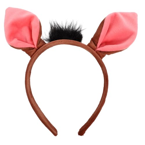 Gogogmee Niedliches Warzenschwein Tierohren Stirnband aus Stoff Bequemes Dekoratives Haarband für Geeignet für Cosplay Partys Karneval Verkleidungen und Themenfeiern Gogogmee Niedliches Warzenschwein Tierohren Stirnband aus Stoff Bequemes Dekoratives Haarband für Geeignet für Cosplay Partys Karneval Verkleidungen und Themenfeiern von Gogogmee